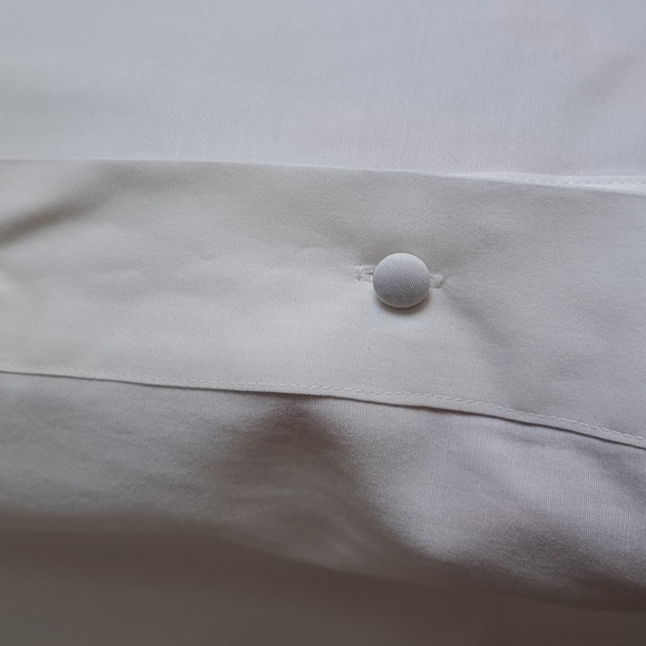 Size L 1990s Vintage Blouse - Fun Embroidered white button down - Cow embroidery - Picture 3 of 12